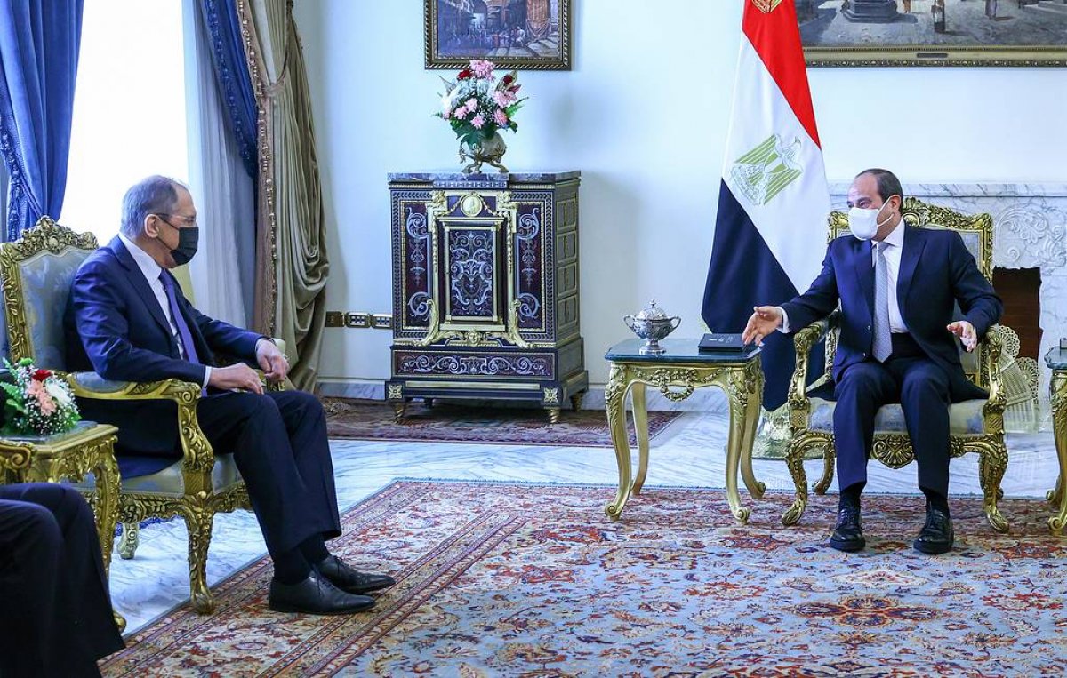 Sergey Lavrov meets with Sisi #2