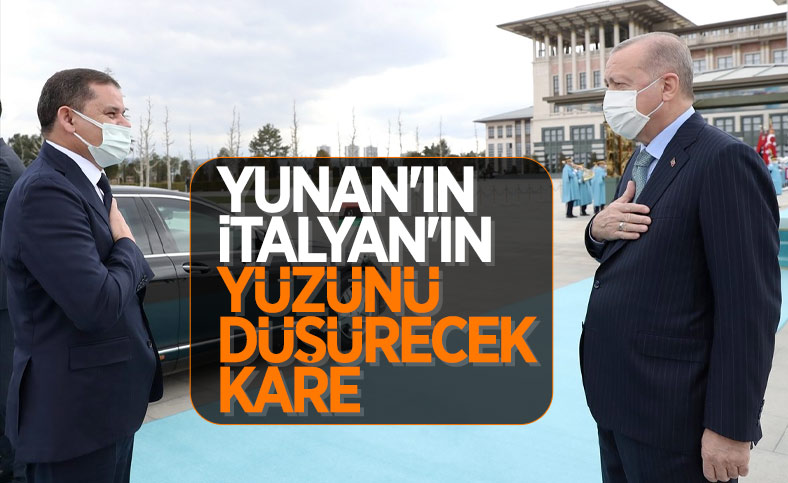Beştepe'de Erdoğan - Dibeybe görüşmesi