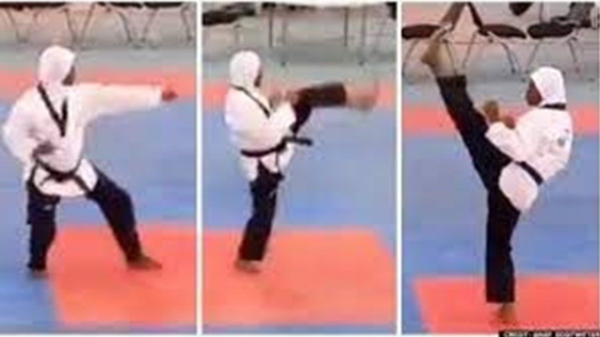Pregnant taekwondo player wins gold in Nigeria