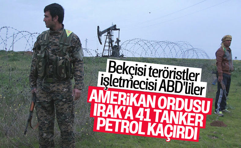 Suriye medyası: ABD, Suriye'den Irak'a 41 tanker petrol kaçırdı