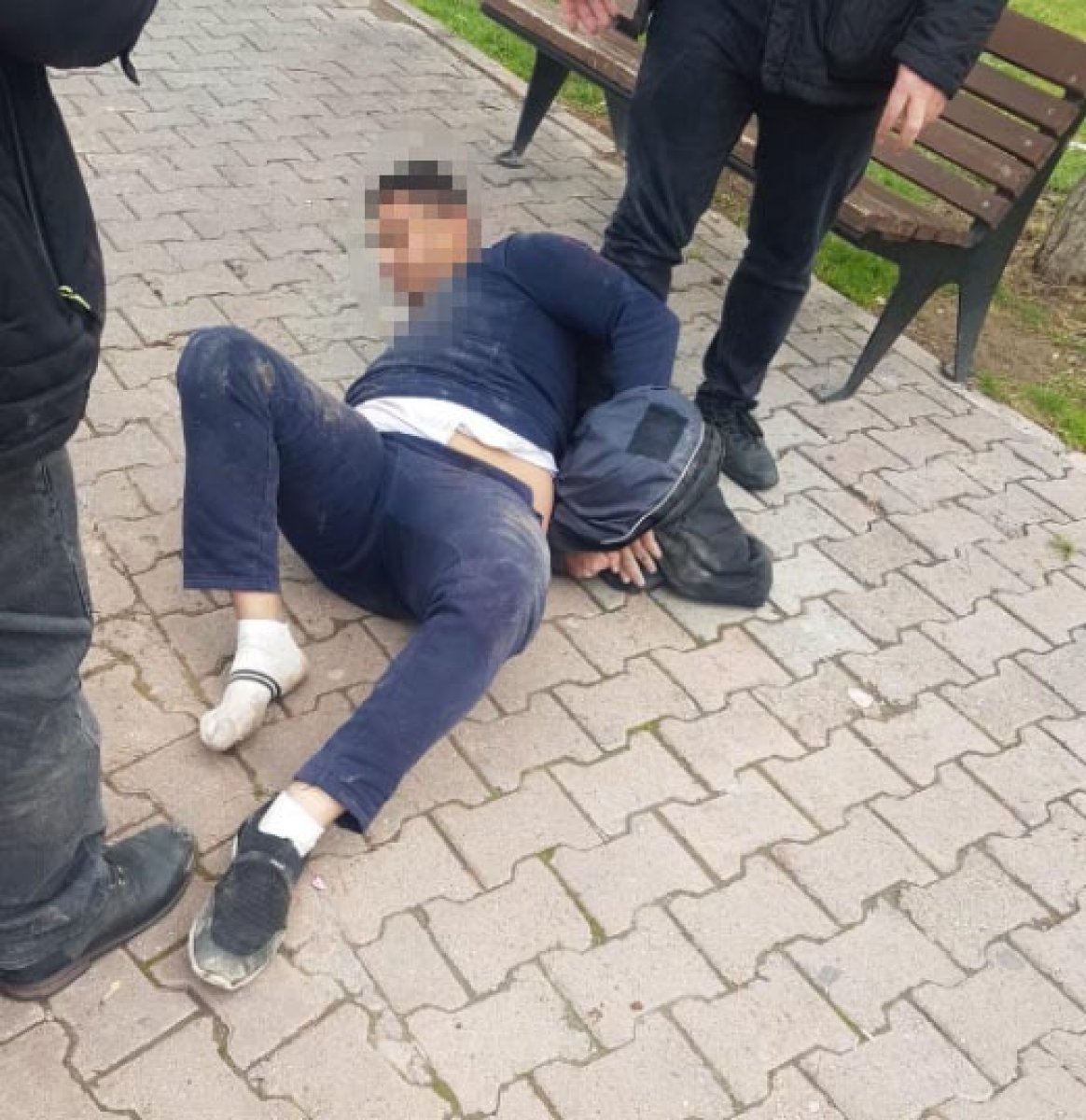 Kayseri'de parkta kadın ve çocuklara taciz