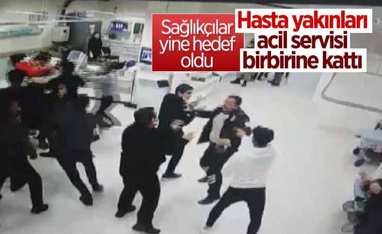 Sivas'ta hasta yakınları sağlık çalışanlarına saldırdı