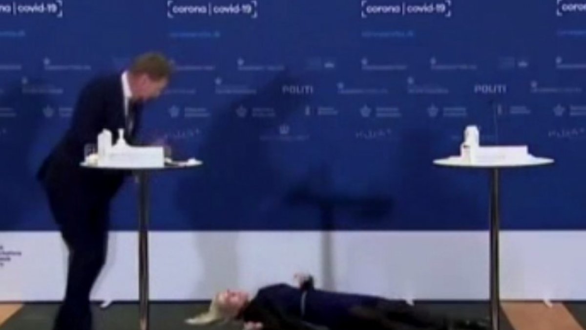 An official in Denmark fainted when he said we had stopped using AstraZeneca