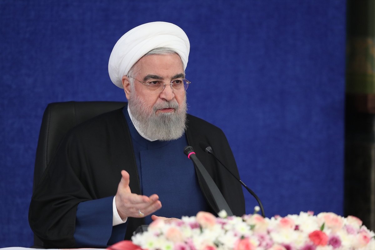 Hasan Rouhani: If we want, we can enrich uranium to 90 percent purity #2