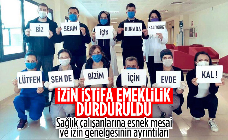 Sağlık Bakanlığı'ndan esnek mesai ve idari izin genelgesi