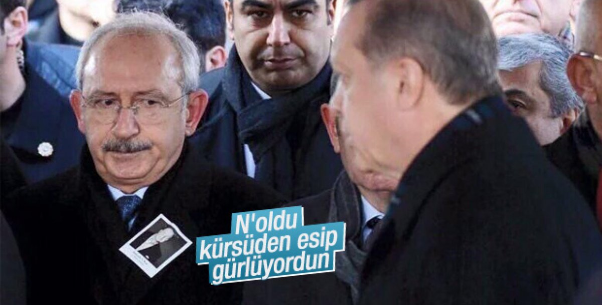 Cumhurbaşkanı Erdoğan, Kılıçdaroğlu'na selam vermedi