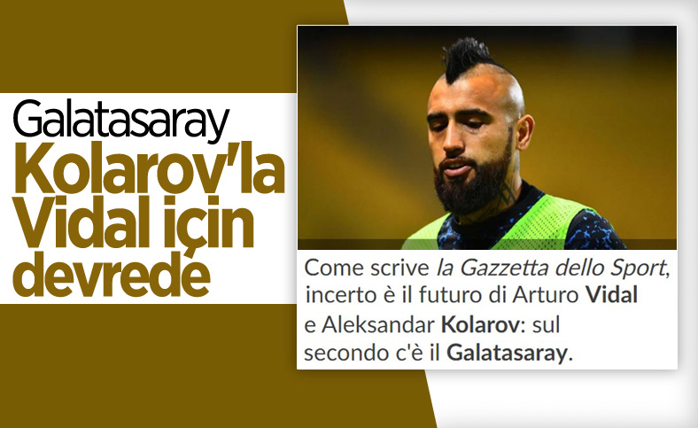 İtalyan basını: Galatasaray, Kolarov ve Vidal'i istiyor