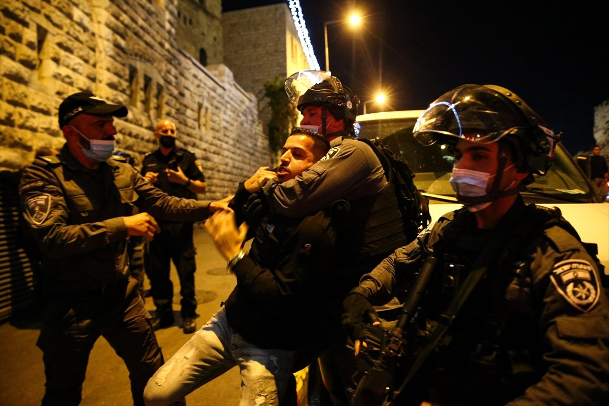 Intervention of Palestinians in Jerusalem by Israeli Police #5