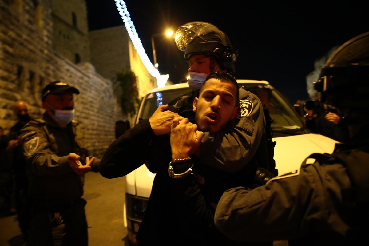Intervention of Palestinians in Jerusalem by Israeli Police #2