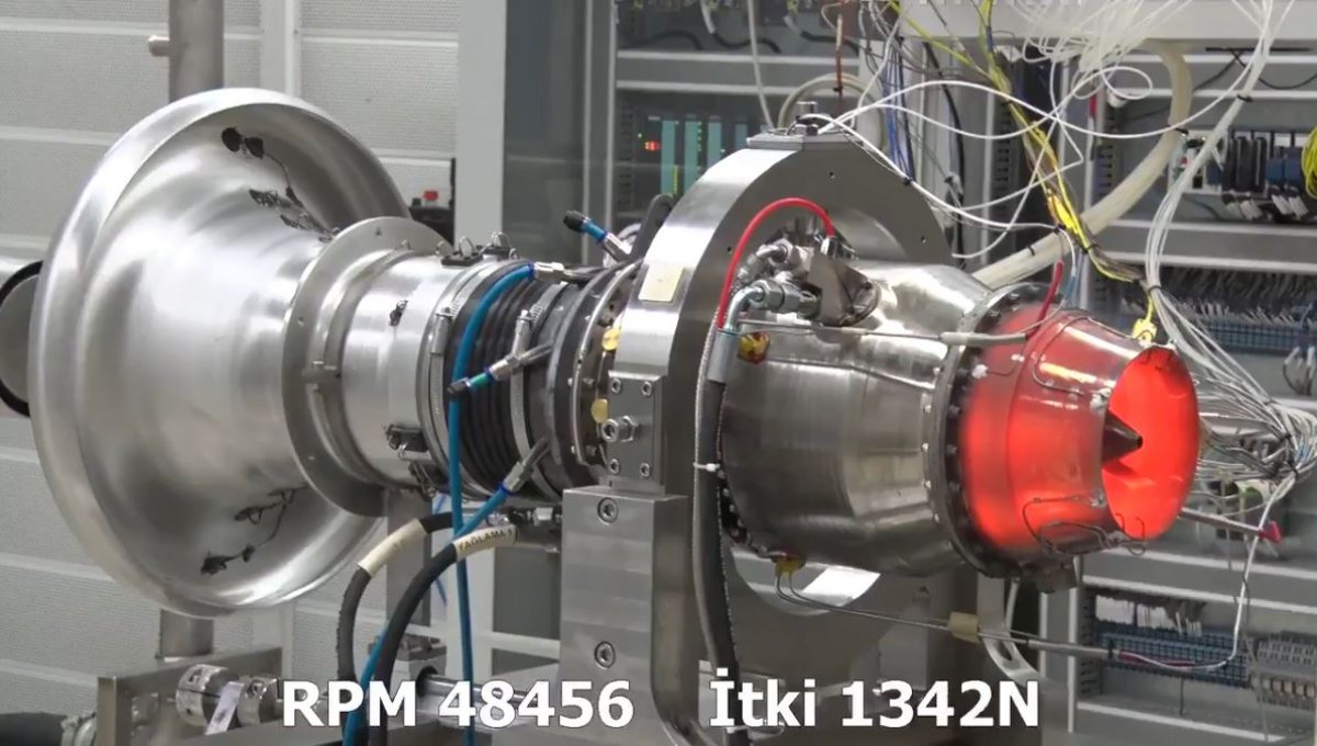 Türkiye nin ilk orta menzilli füze motoru TEI-TJ300, dünya rekoru kırdı #2