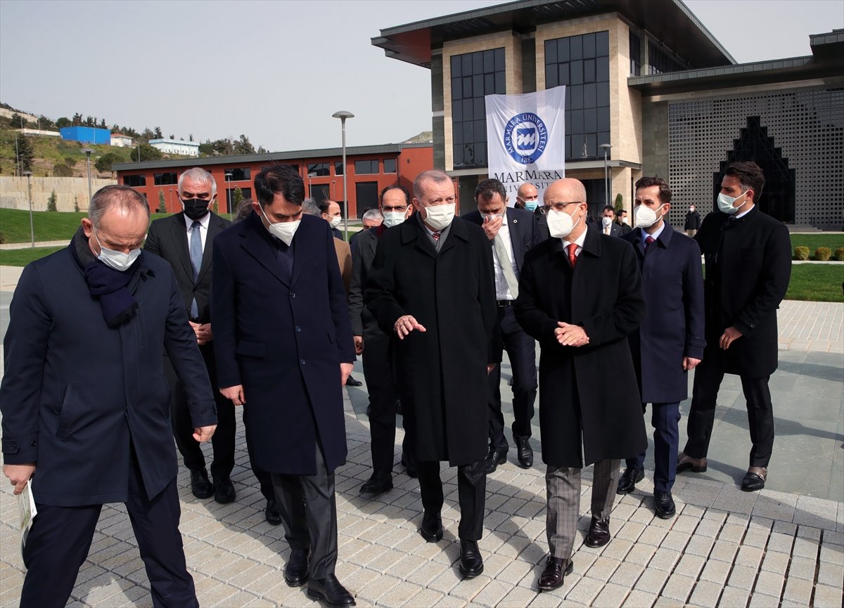 Cumhurbaşkanı Erdoğan, Marmara Üniversitesi Recep Tayyip Erdoğan Külliyesi'nde