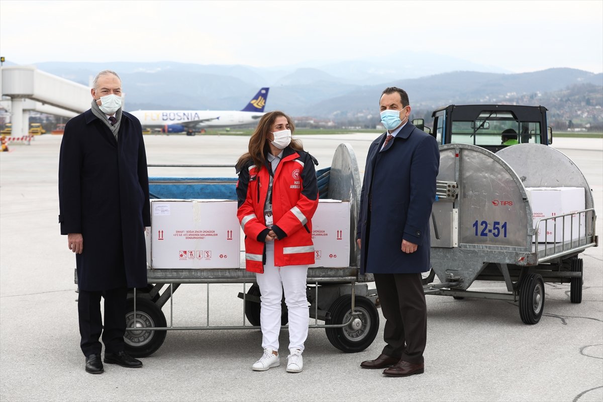 10 thousand Sinovac vaccines sent from Turkey to Bosnia and Herzegovina #2