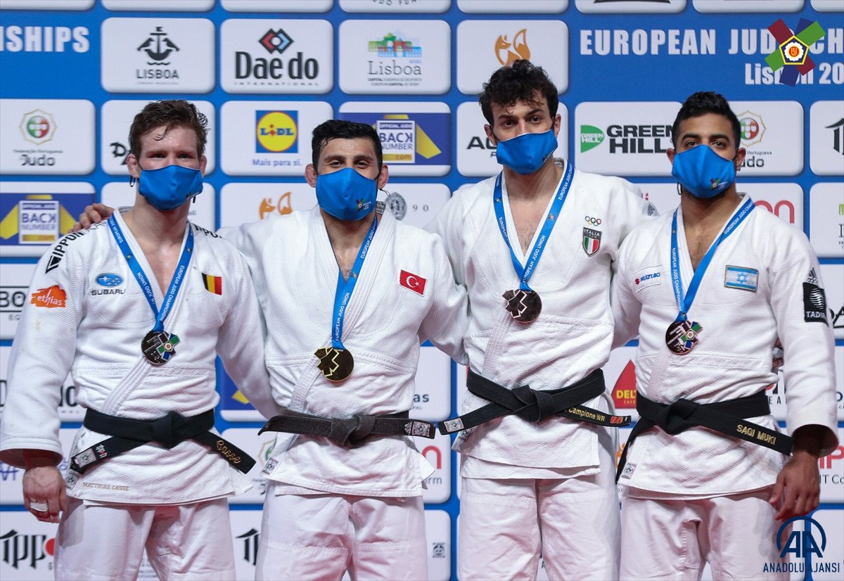 Milli judocu Vedat Albayrak Avrupa şampiyonu