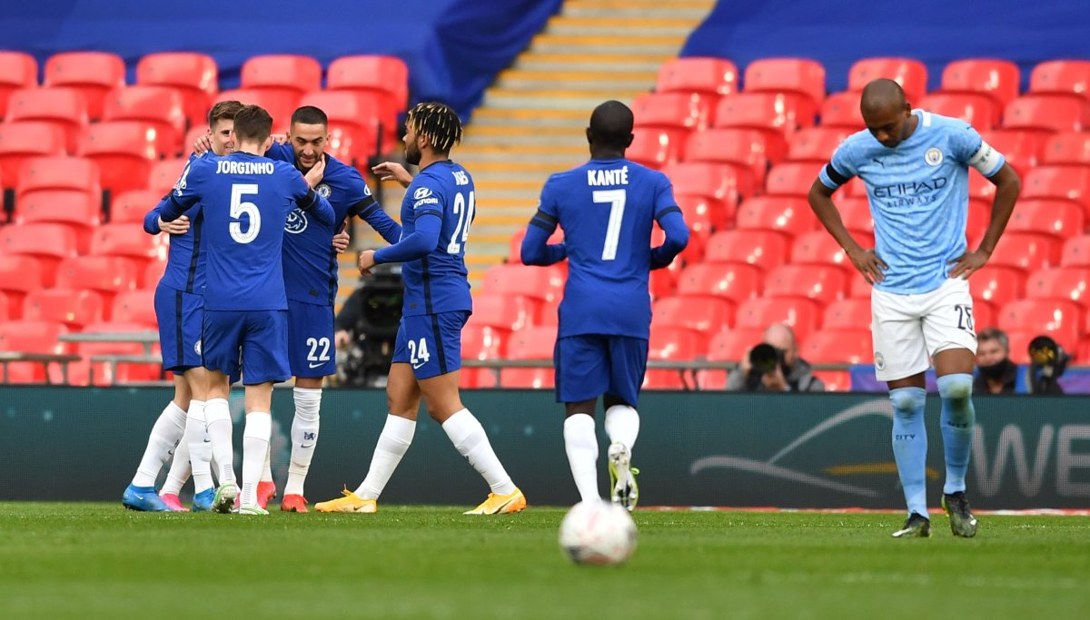 Chelsea FA Cup'ta finalde