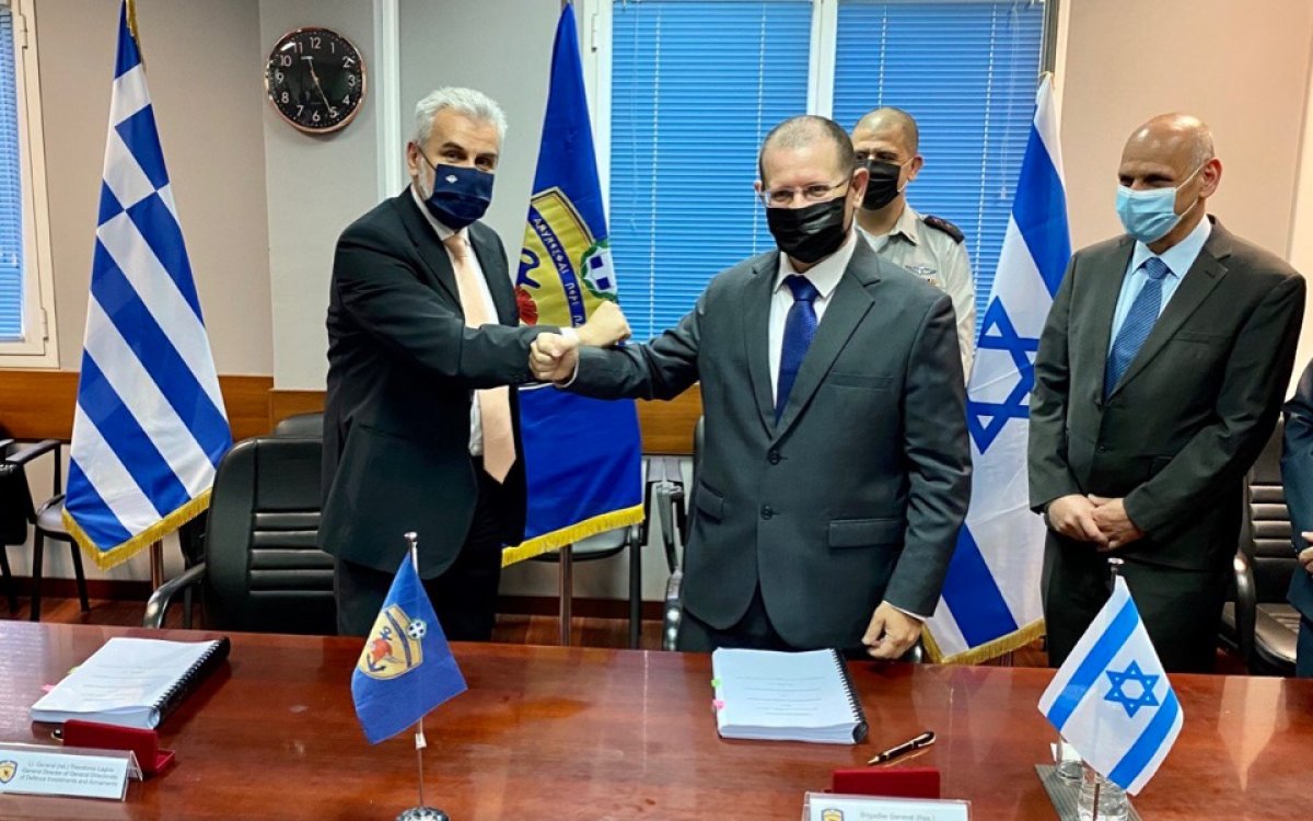 İsrail ile Yunanistan arasında 1,6 milyar dolarlık savunma anlaşması #2