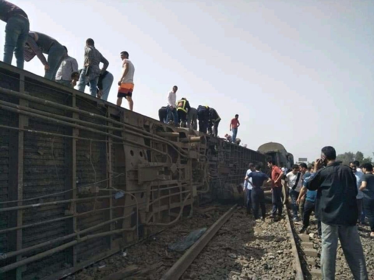 Train accident in Egypt #2