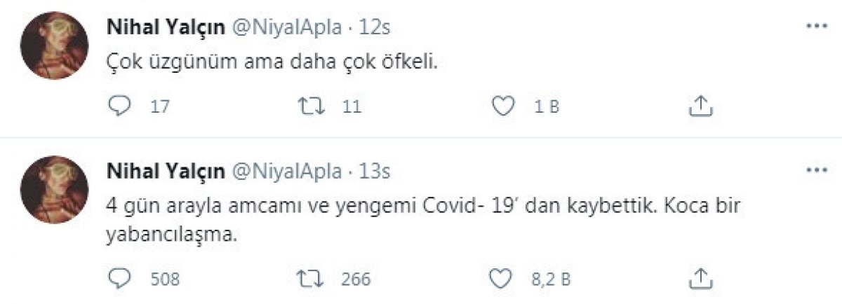 Nihal Yalçın iki büyük acıyla sarsıldı