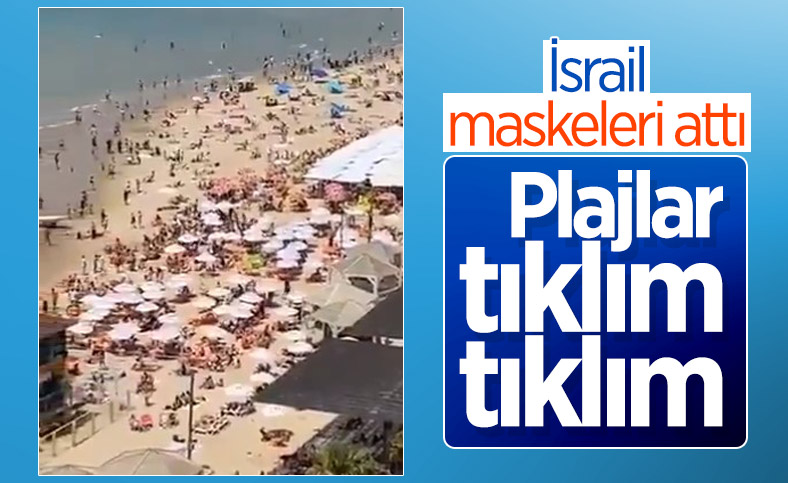 İsrail'de normalleşmeyle plajlar doldu