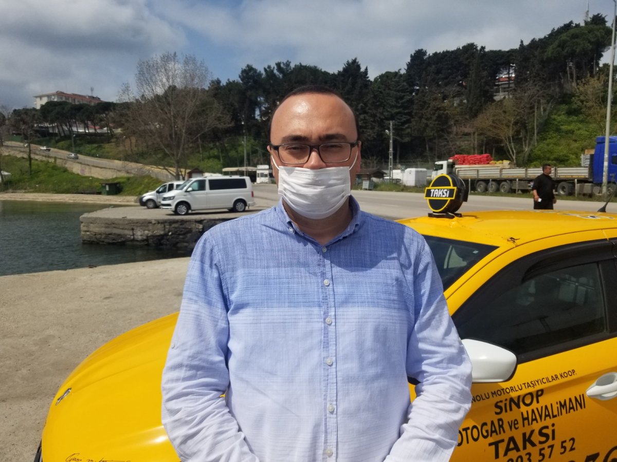 Pandemide indirim yapan Sinoplu taksiciye ceza