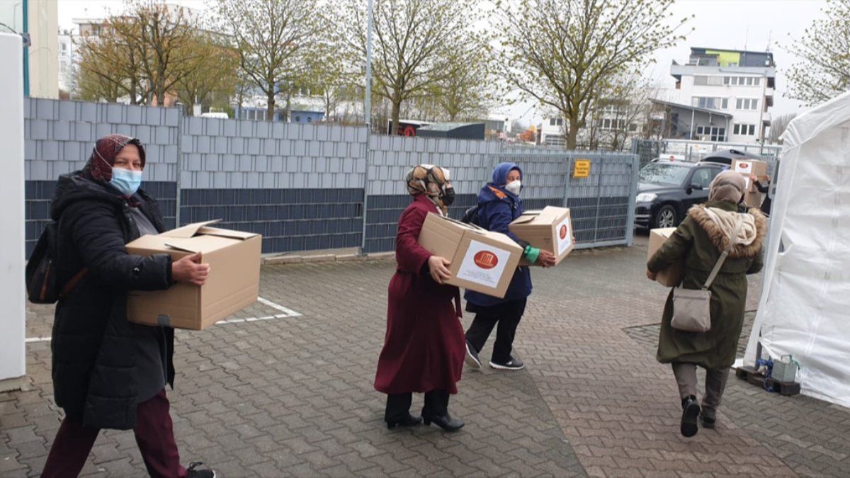 Ramadan food for those in need from the DITIB mosque in Germany – Kimdeyir