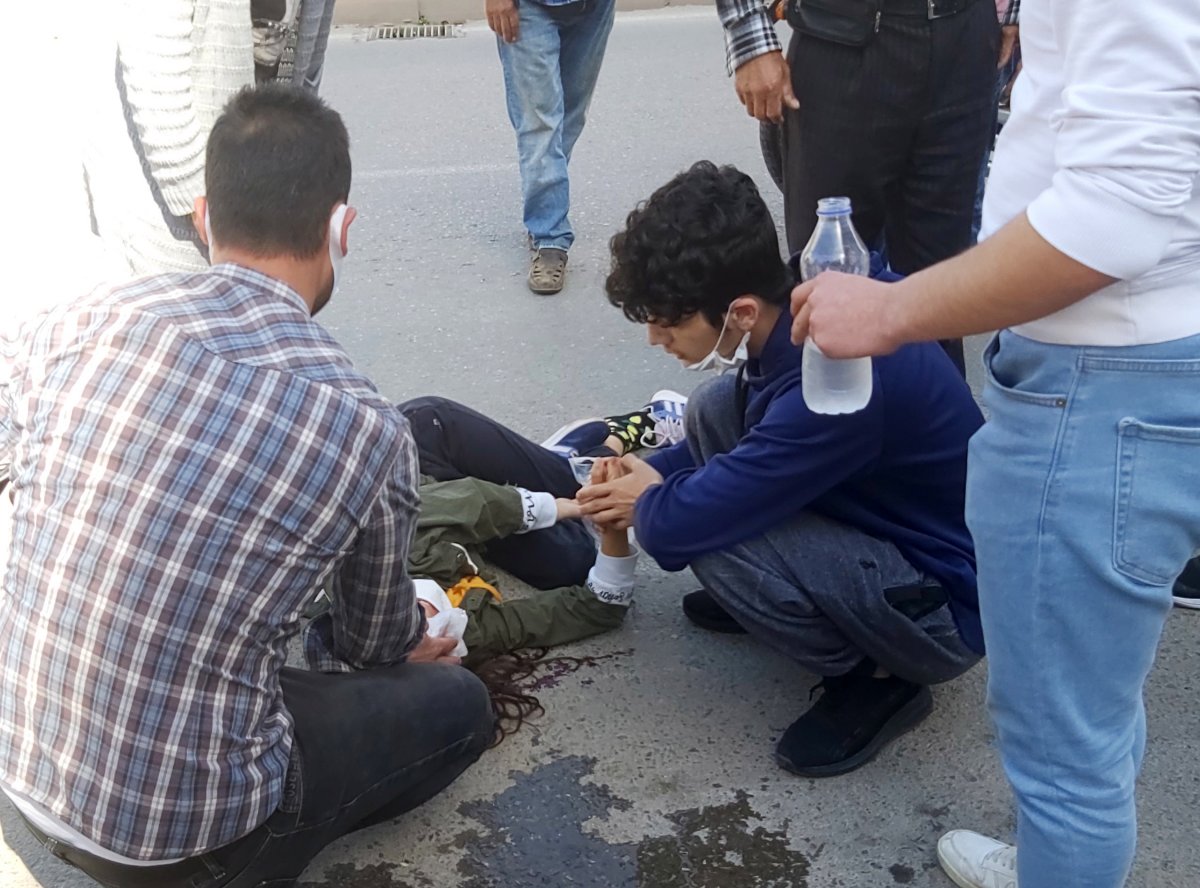 Antalya'da küçük kıza motosiklet çarptı: Ölmek istemiyorum