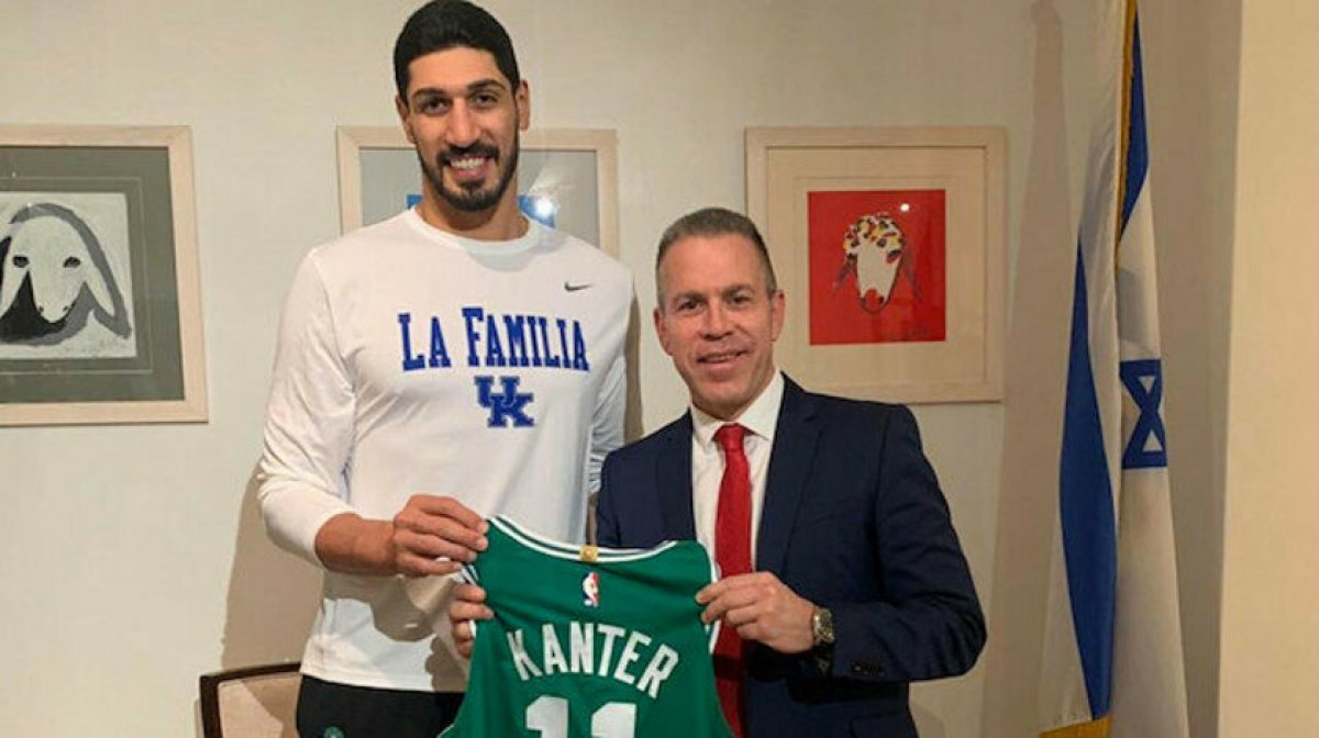 Enes Kanter ranked 11th on the pro-Israel digital influencer list #1