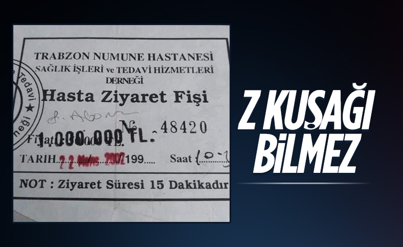 Bir zamanların Türkiye'si: Hasta ziyaret fişleri