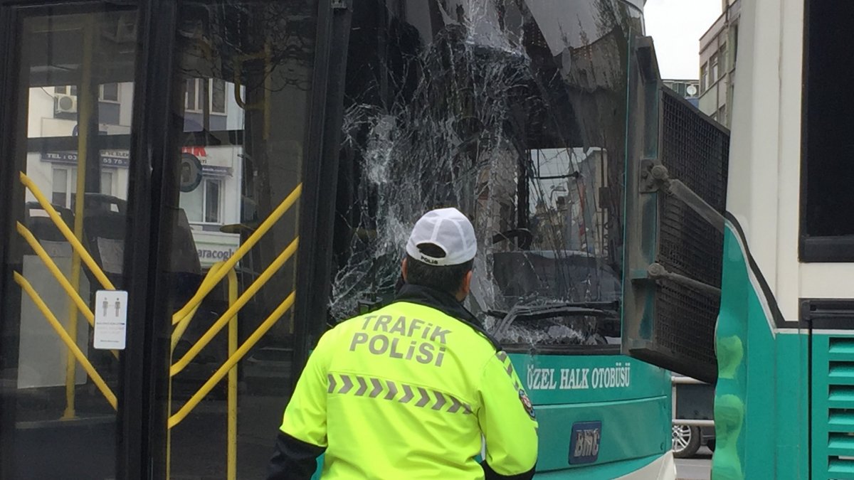 Kayseri’de zincirleme kaza: 3 halk otobüsü çarpıştı