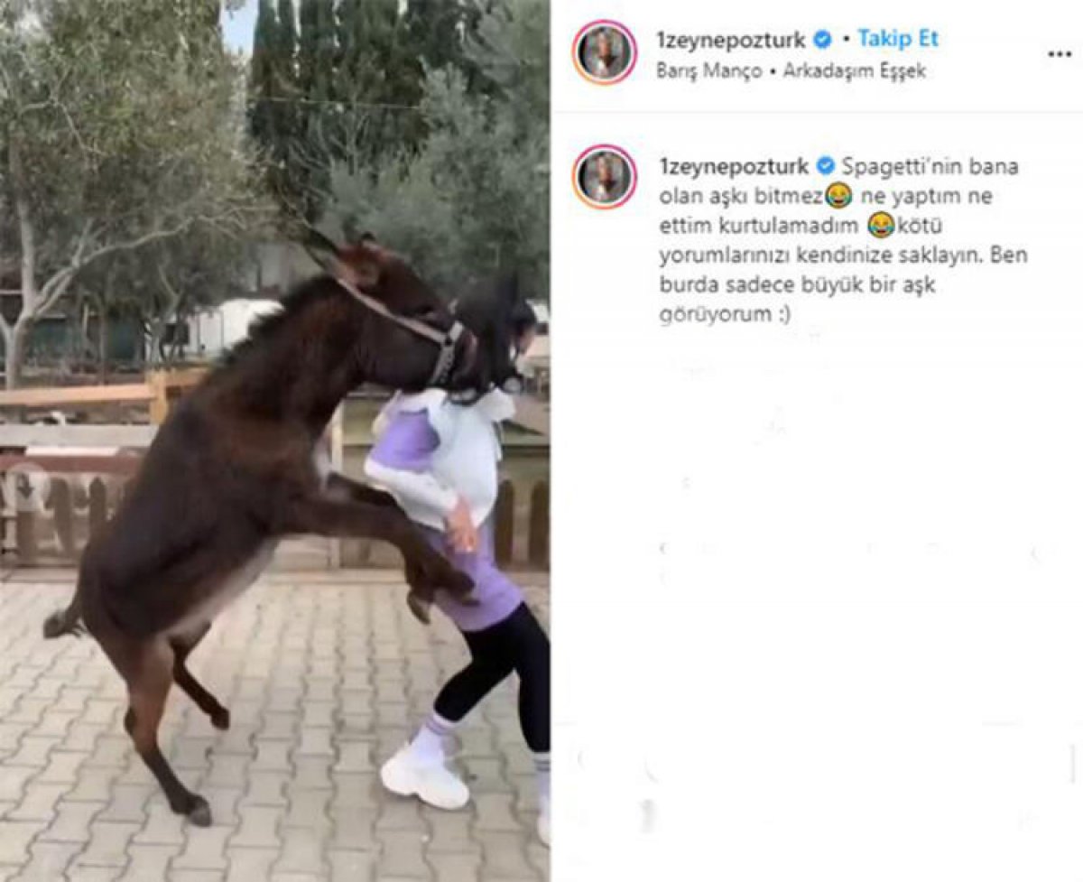 Zeynep Öztürk'ten sıpa açıklaması