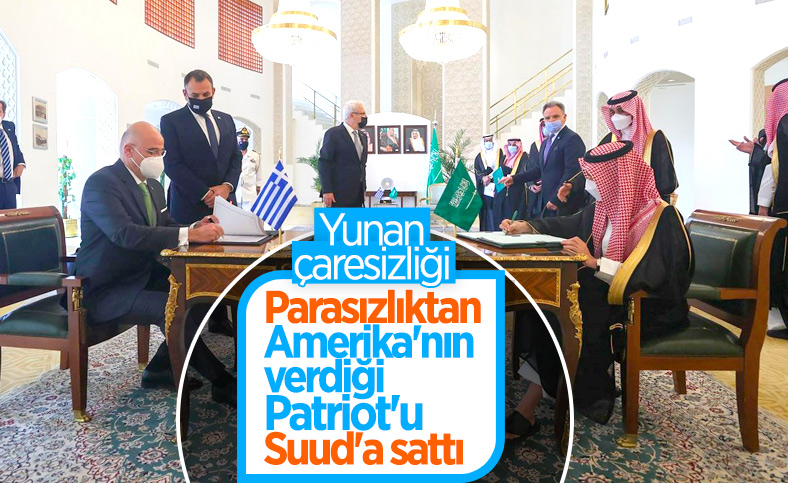 Yunanistan ile Suudi Arabistan, Patriot için anlaşma imzaladı