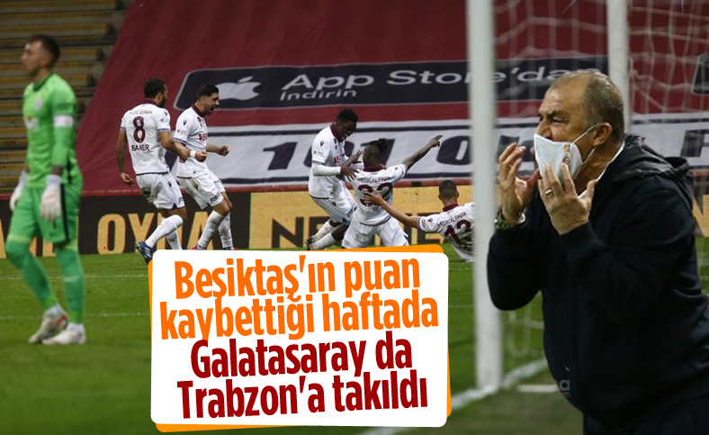 Galatasaray evinde Trabzonspor'la berabere kaldı