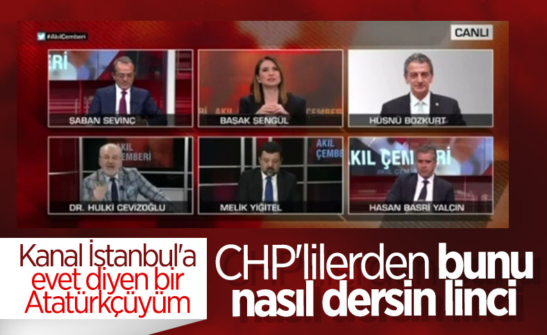 Hulki Cevizoğlu ve CHP'li Hüsnü Bozkurt arasında Kanal İstanbul tartışması