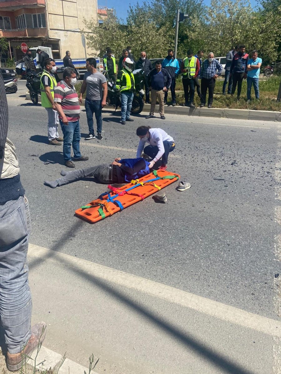 Aydın’da kamyonetle çarpışan motosiklet sürücüsü hayatını kaybetti