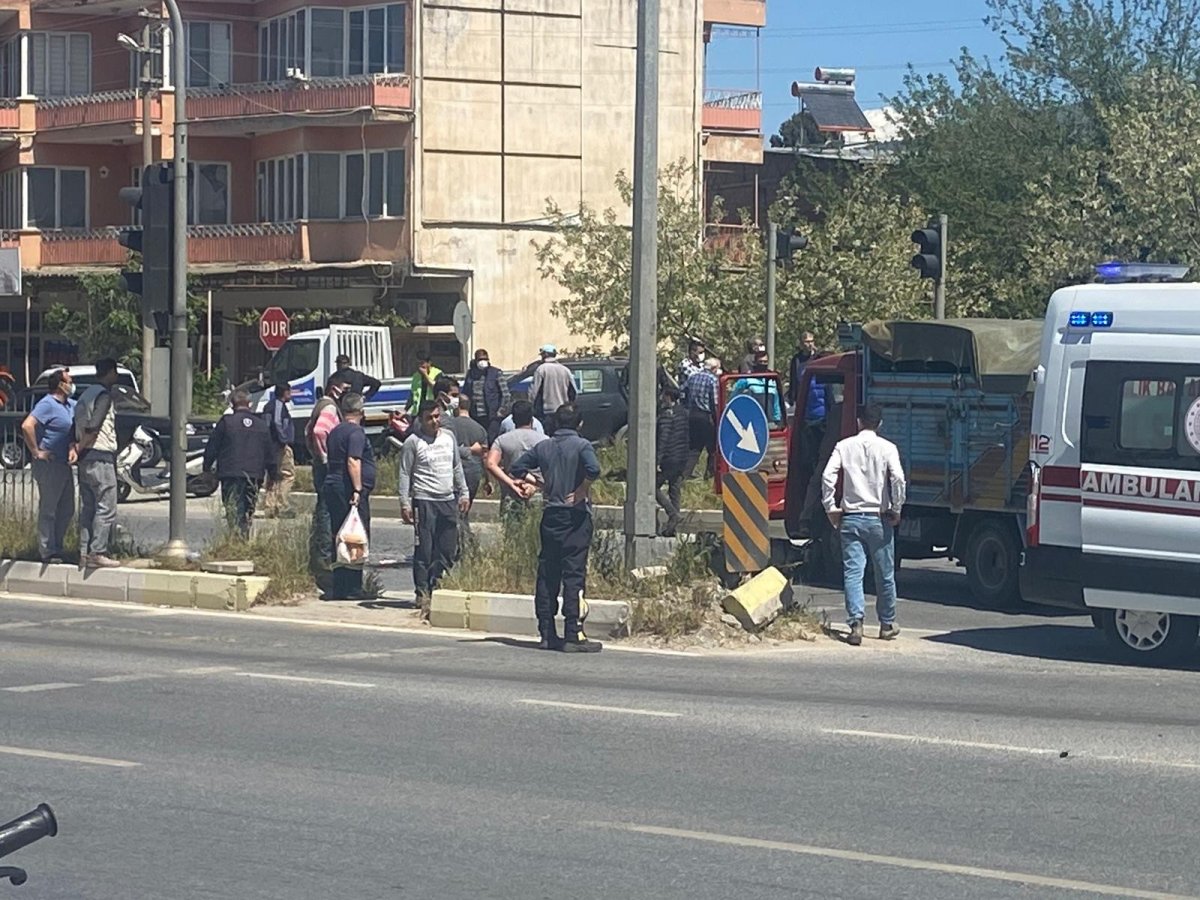 Aydın’da kamyonetle çarpışan motosiklet sürücüsü hayatını kaybetti