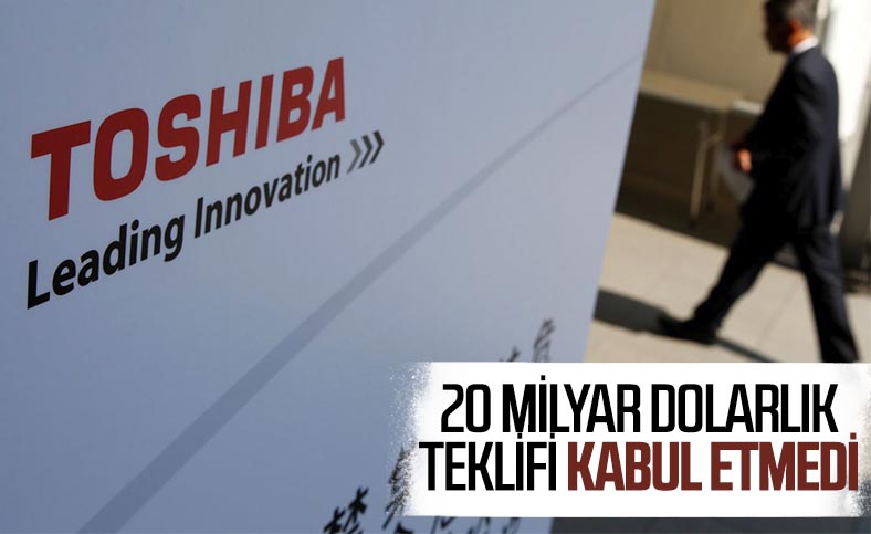 Toshiba, 20 milyar dolarlık satın alma teklifini reddetti