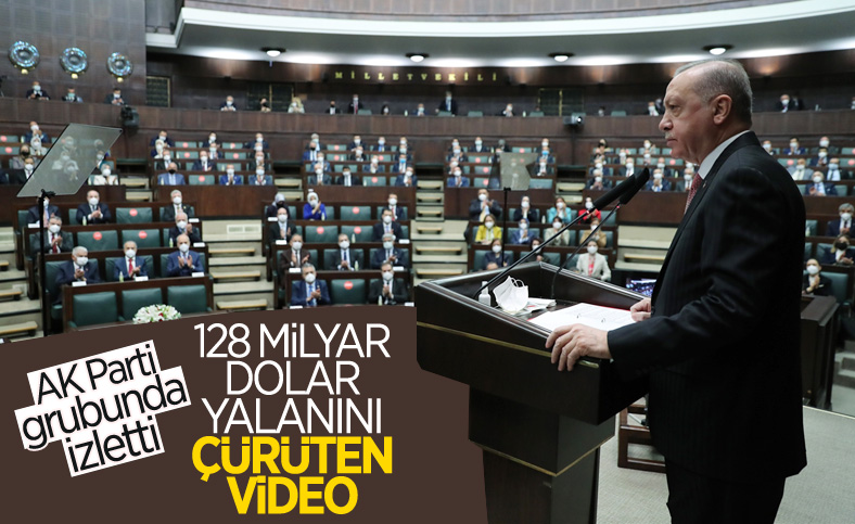 Cumhurbaşkanı Erdoğan'dan CHP'ye 128 milyar dolar yanıtı
