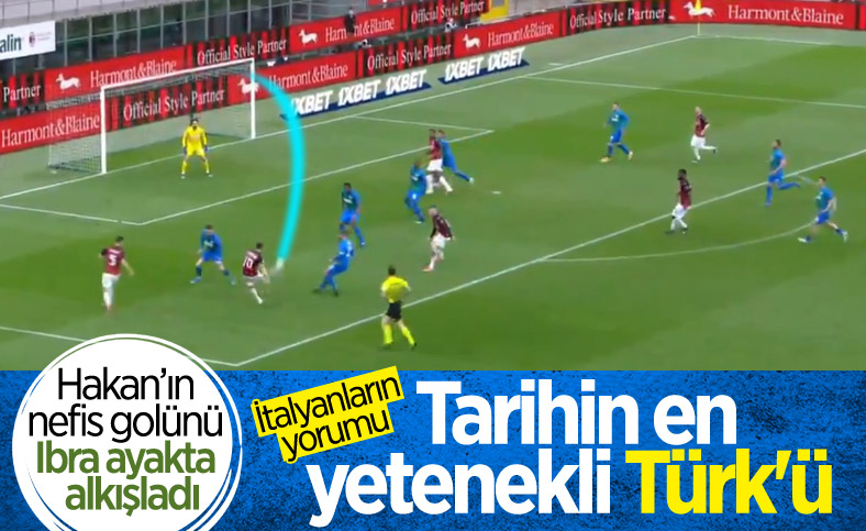 Hakan Çalhanoğlu'ndan nefis plase golü