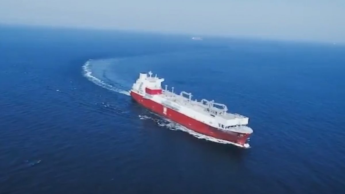 İlk FSRU gemisi Ertuğrul Gazi, Türkiye'de