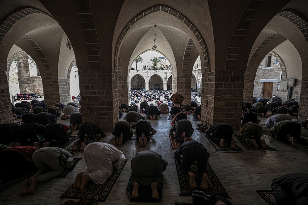 The second Friday prayer of Ramadan in Gaza #6