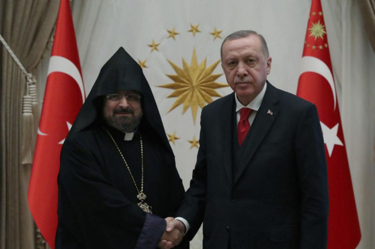 Cumhurbaşkanı Erdoğan dan Türkiye Ermenileri Patriği Maşalyan a mesaj  #1