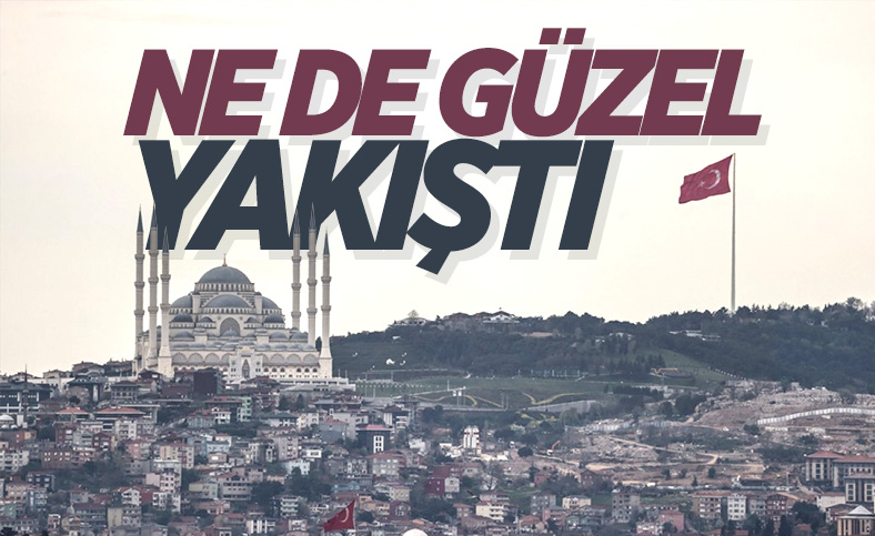 İstanbul'da en uzun Türk bayrağı dalgalanıyor