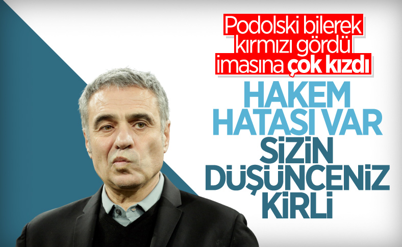 Ersun Yanal'dan Lukas Podolski'ye destek