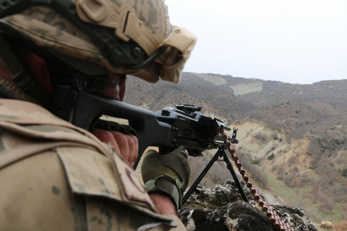 Tunceli’de Eren-7 operasyonu sürüyor: 86 sığınak yok edildi