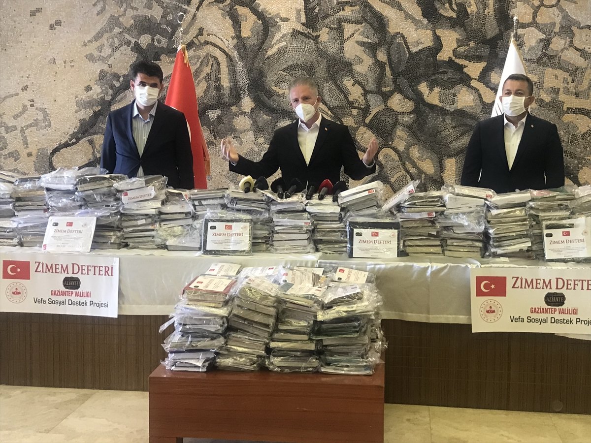 Gaziantep’de zimem defteri geleneği: 5 milyon 200 lira borç kapatıldı