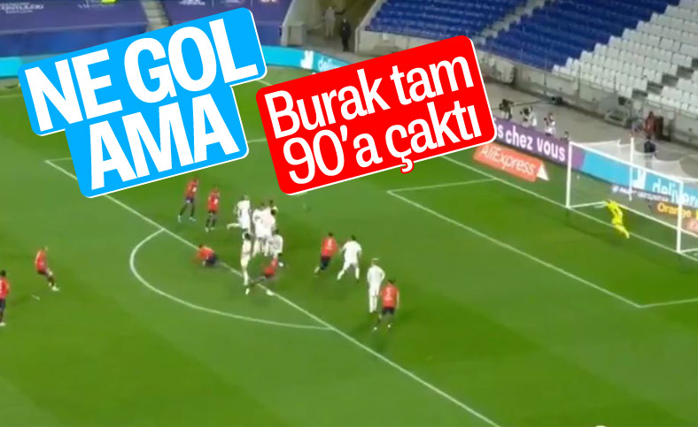 Burak Yılmaz'ın Lyon'a klas golü