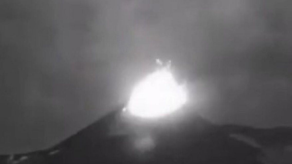 Mount Etna is active again