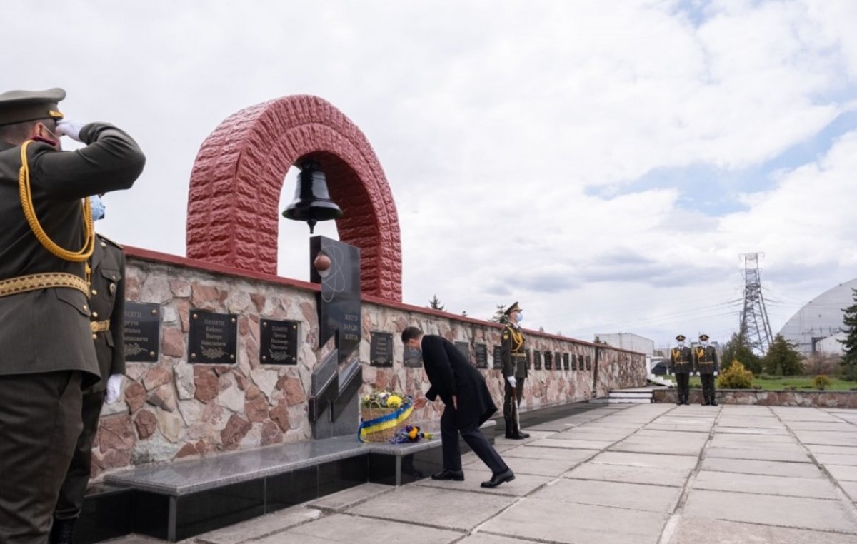 Vladimir Zelenskiy spoke at the commemoration of the 35th anniversary of the Chernobyl disaster #2