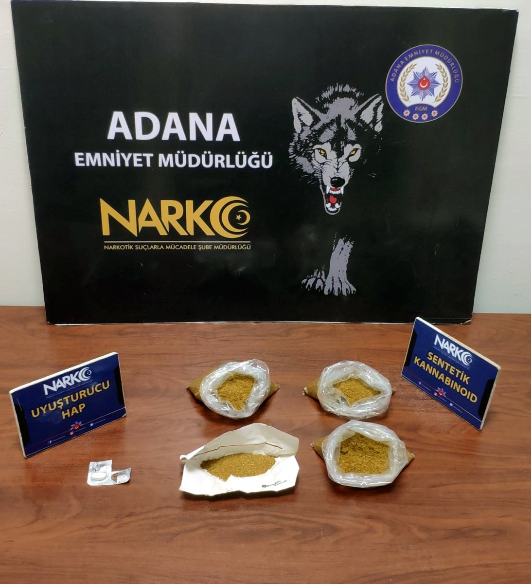 Adana'da uyuşturucu operasyonu