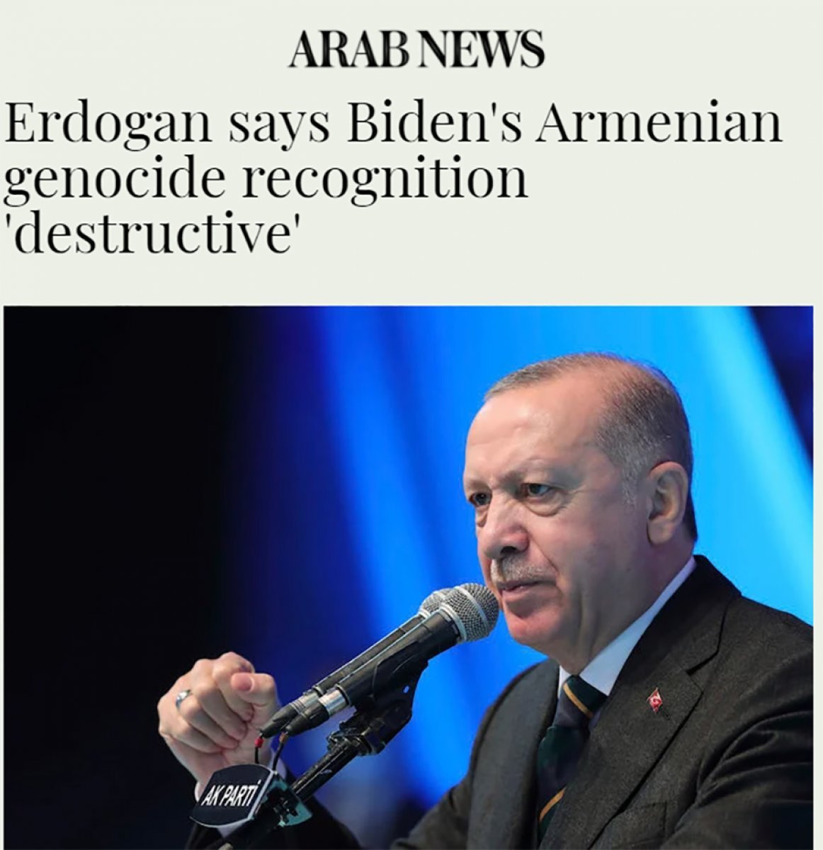 President Erdogan's response to Joe Biden on genocide #8