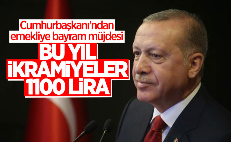 Cumhurbaşkanı Erdoğan'dan emeklilere bayram ikramiyesi müjdesi